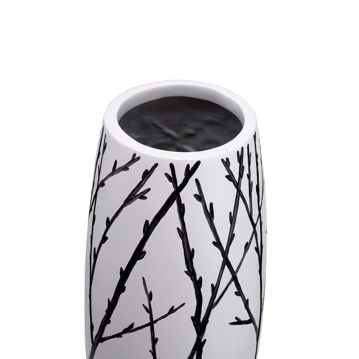 Large Resin Floor Vase – Stylish Waterproof Vase for Fresh & Dried Flowers, 65 cm