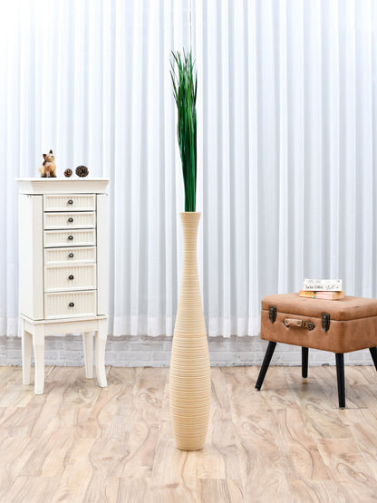 2-Pack Rattan Sticks for Floor Vases – Natural Decorative Twigs ( 8 per Bundle), dark green, Dried Grass