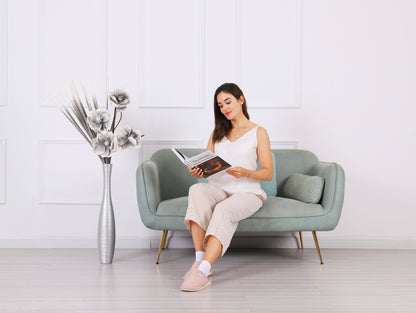 Large Resin Floor Vase – Stylish Waterproof Vase for Fresh & Dried Flowers, 65 cm