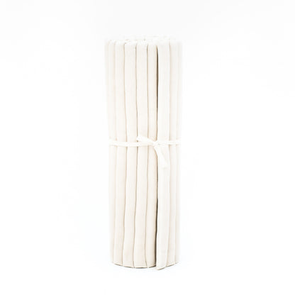 Kapok Roll-Up Mattress – Foldable Sleeping & Relax Mat with Cotton Cover for Home & Outdoor Use, Cl01 - Ecru, L: 190x100 cm
