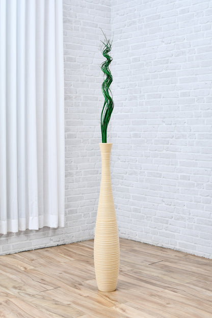 2-Pack Rattan Sticks for Floor Vases – Natural Decorative Twigs ( 8 per Bundle), dark green, Branches