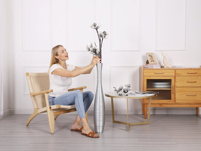 Large Resin Floor Vase – Stylish Waterproof Vase for Fresh & Dried Flowers, 85 cm