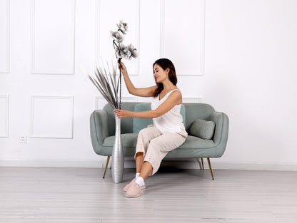 Large Resin Floor Vase – Stylish Waterproof Vase for Fresh & Dried Flowers, 65 cm